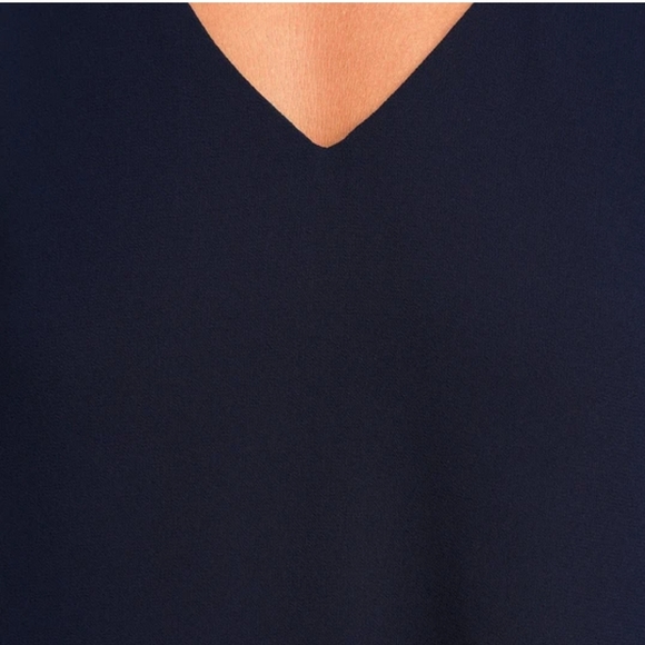 Lulus Shifting Dears Navy Blue Long Sleeve Dress Small - Picture 9 of 10